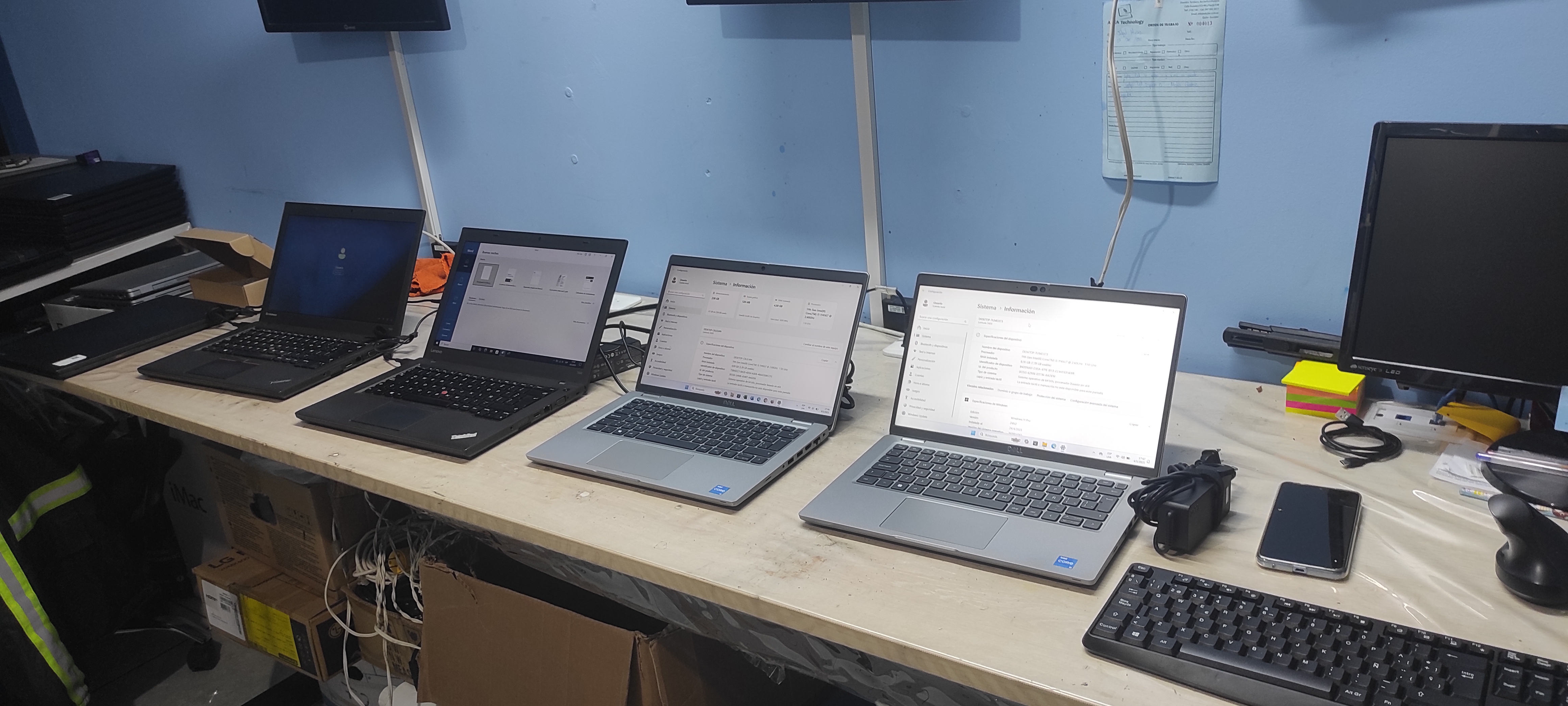 Equipo Arka en instalaciones técnicas